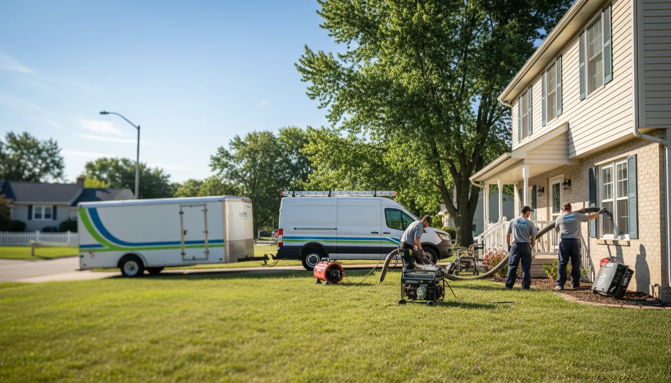 Flooded Basement Restoration And Cleanup With Repair in Lakeside Marblehead, OH near me